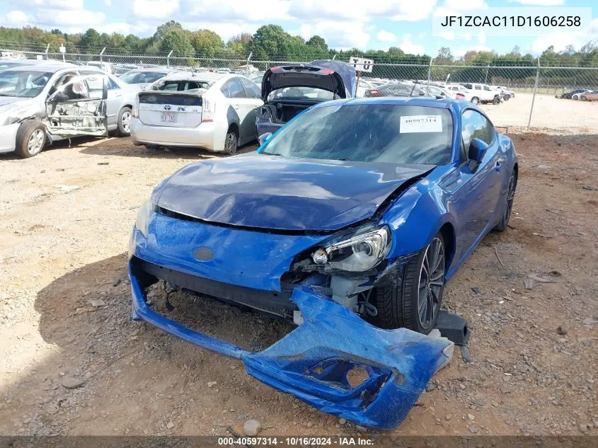 2013 Subaru Brz Limited VIN: JF1ZCAC11D1606258 Lot: 40597314