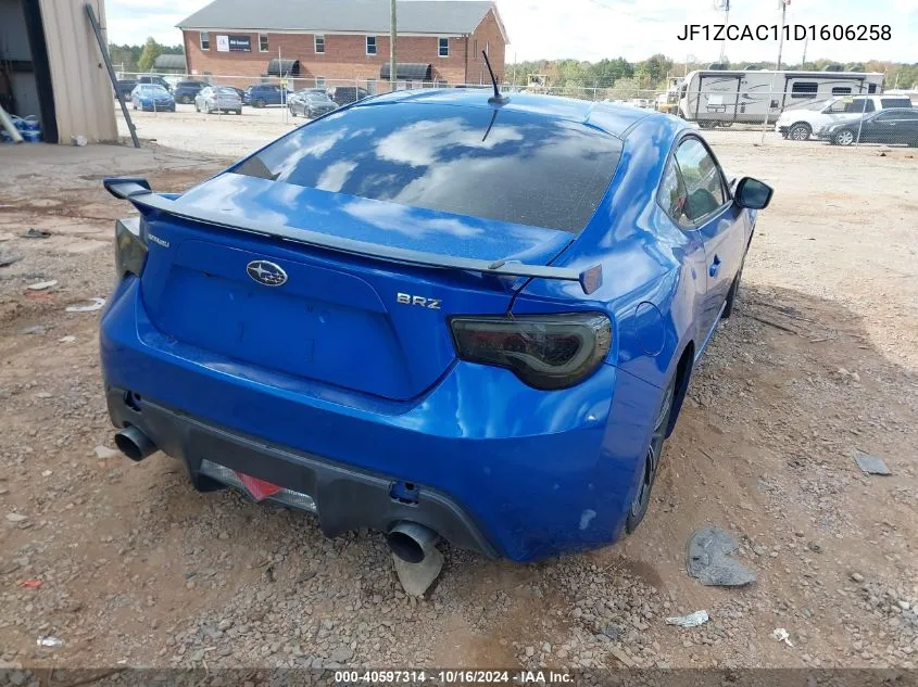 2013 Subaru Brz Limited VIN: JF1ZCAC11D1606258 Lot: 40597314