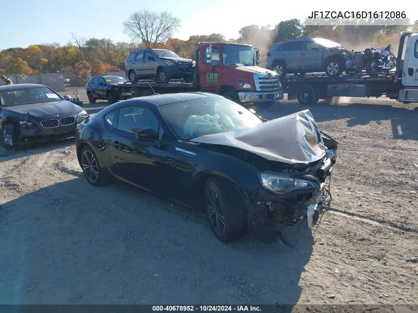 2013 Subaru Brz Limited VIN: JF1ZCAC16D1612086 Lot: 40678952