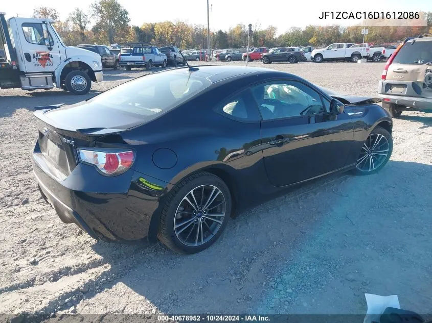 2013 Subaru Brz Limited VIN: JF1ZCAC16D1612086 Lot: 40678952