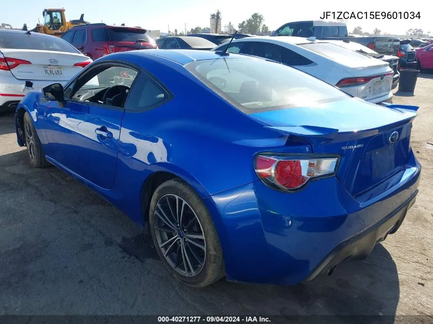 2014 Subaru Brz Limited VIN: JF1ZCAC15E9601034 Lot: 40271277