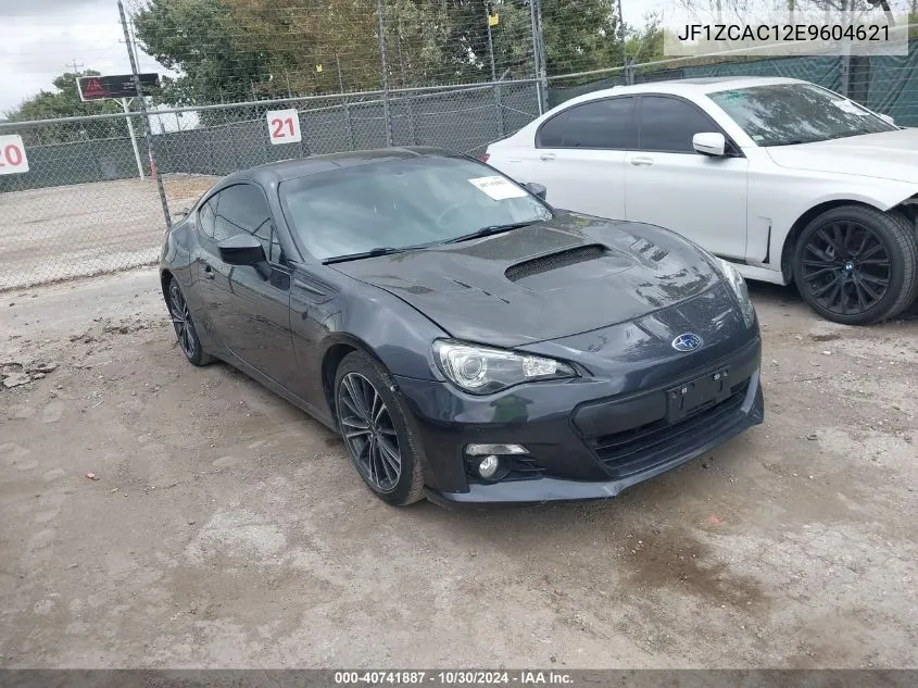 2014 Subaru Brz Limited VIN: JF1ZCAC12E9604621 Lot: 40741887