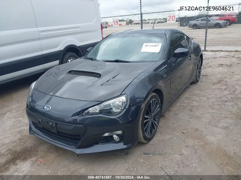 2014 Subaru Brz Limited VIN: JF1ZCAC12E9604621 Lot: 40741887