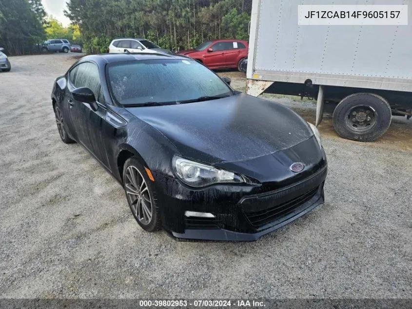 2015 Subaru Brz VIN: JF1ZCAB14F9605157 Lot: 39802953