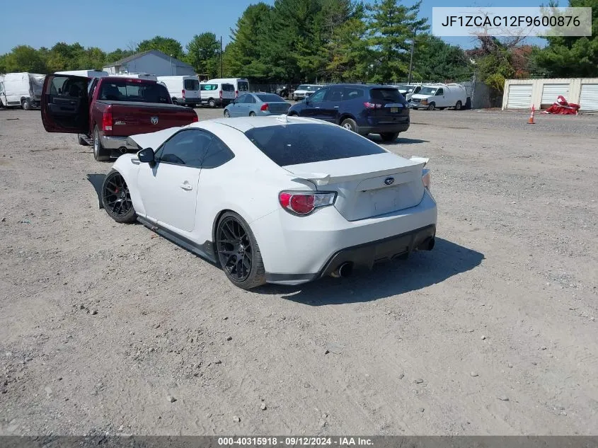 2015 Subaru Brz Series.blue VIN: JF1ZCAC12F9600876 Lot: 40315918