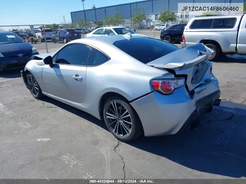 2015 Subaru Brz Limited VIN: JF1ZCAC14F8606460 Lot: 40324844