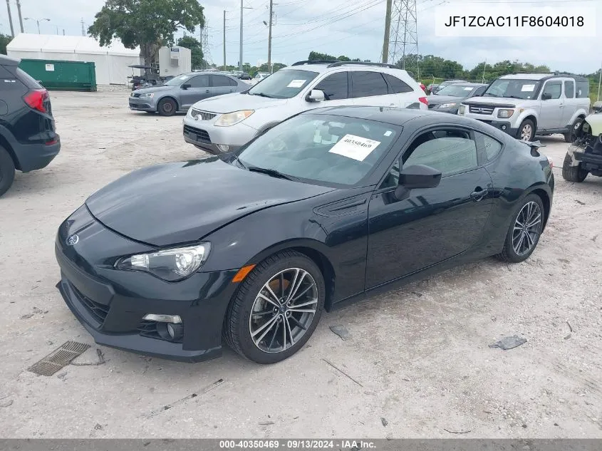 JF1ZCAC11F8604018 2015 Subaru Brz Limited