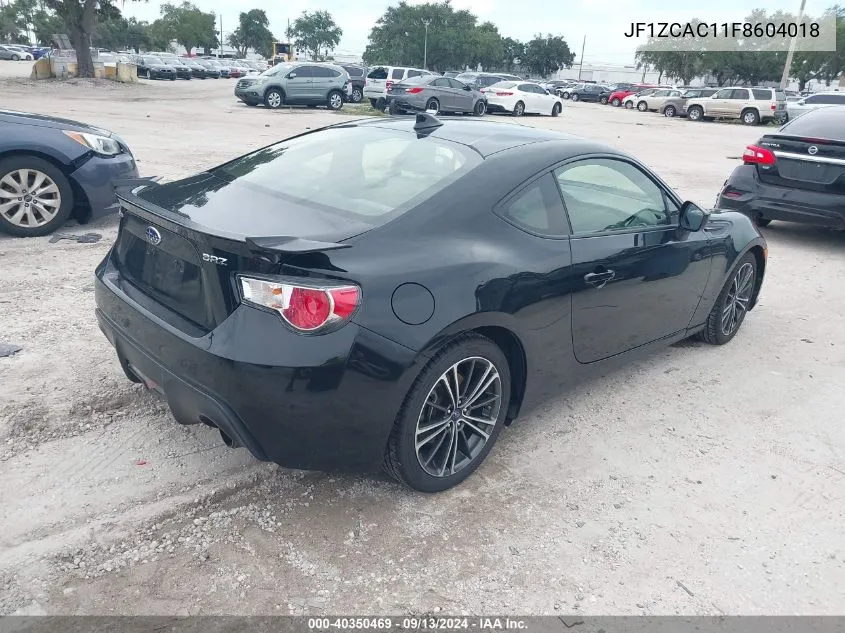 2015 Subaru Brz Limited VIN: JF1ZCAC11F8604018 Lot: 40350469