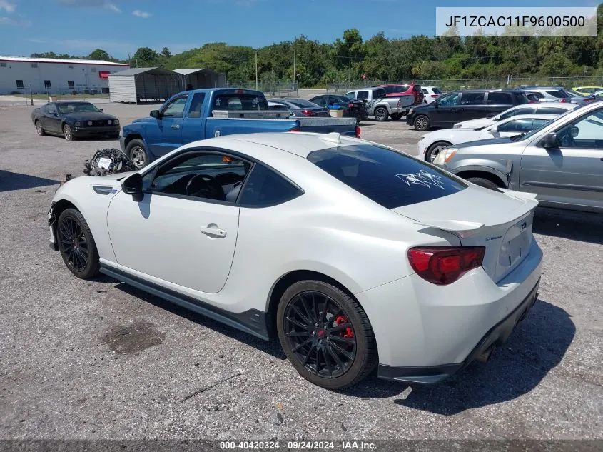 2015 Subaru Brz Series.blue VIN: JF1ZCAC11F9600500 Lot: 40420324