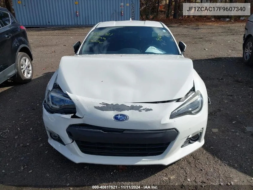 2015 Subaru Brz Limited VIN: JF1ZCAC17F9607340 Lot: 40817521