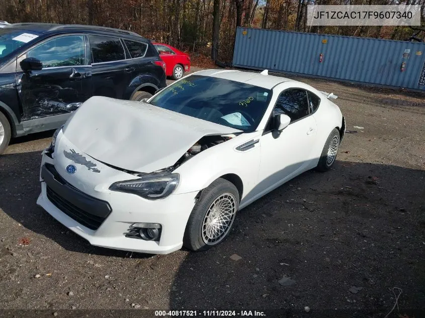 2015 Subaru Brz Limited VIN: JF1ZCAC17F9607340 Lot: 40817521