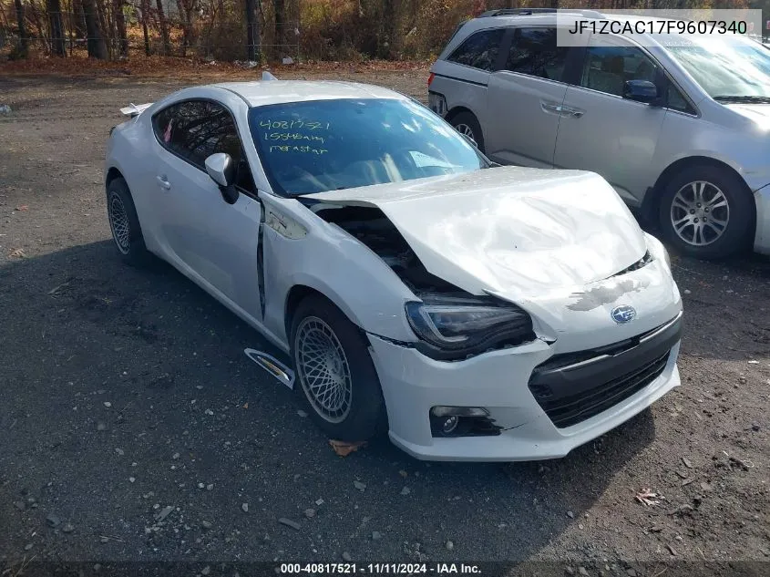 2015 Subaru Brz Limited VIN: JF1ZCAC17F9607340 Lot: 40817521