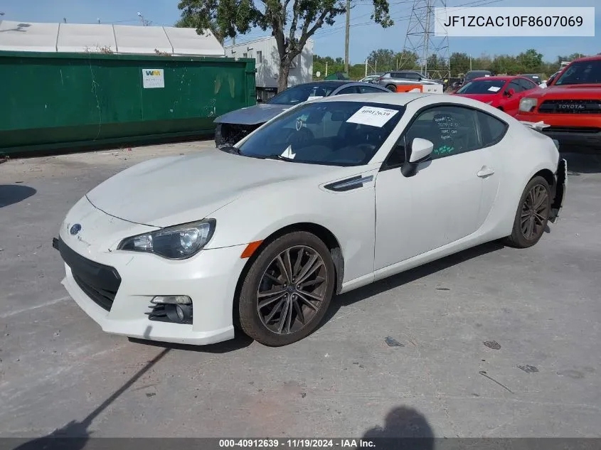 2015 Subaru Brz Limited VIN: JF1ZCAC10F8607069 Lot: 40912639