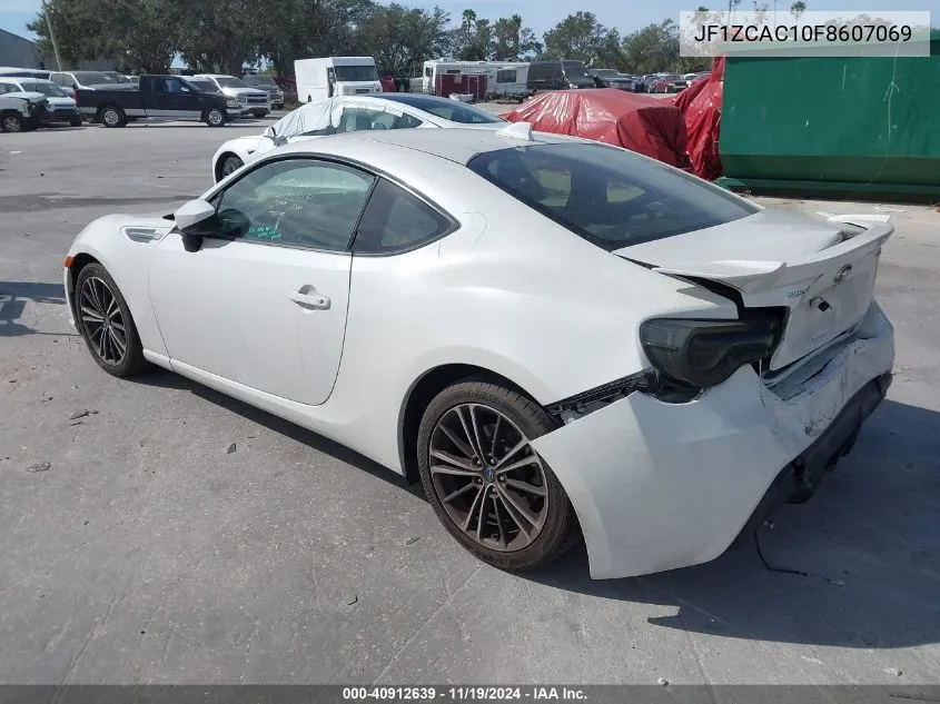 2015 Subaru Brz Limited VIN: JF1ZCAC10F8607069 Lot: 40912639