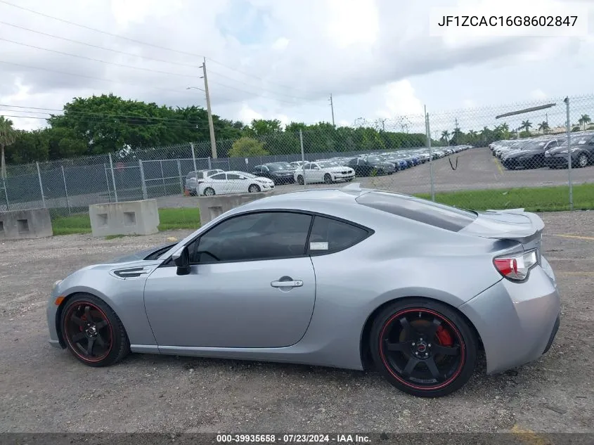 JF1ZCAC16G8602847 2016 Subaru Brz Limited