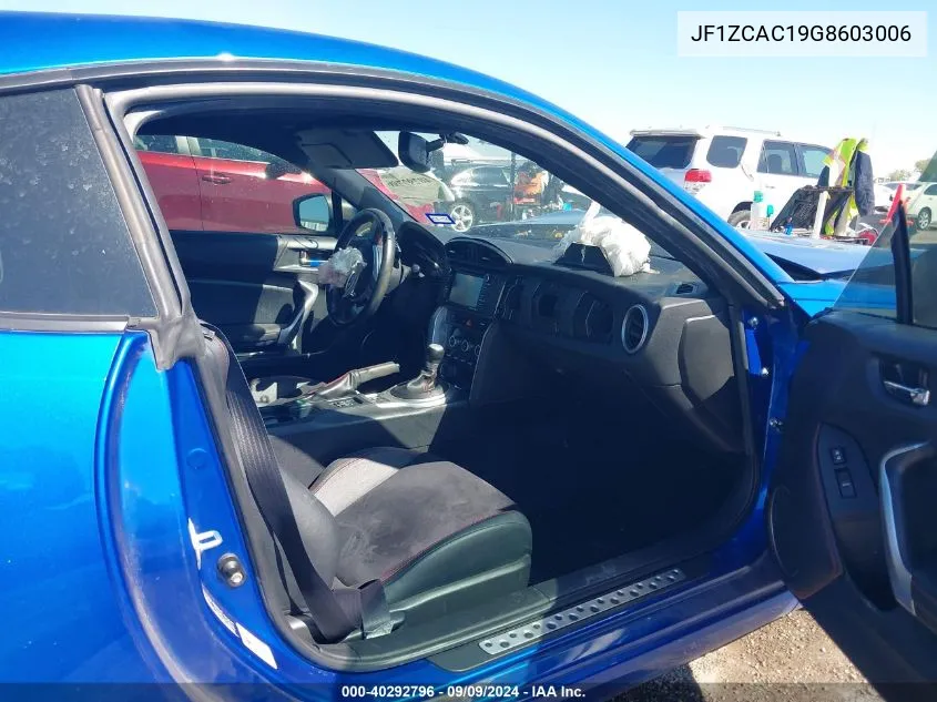 JF1ZCAC19G8603006 2016 Subaru Brz Limited