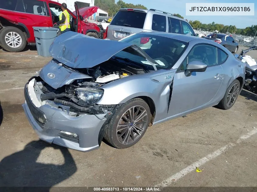 JF1ZCAB1XG9603186 2016 Subaru Brz Premium