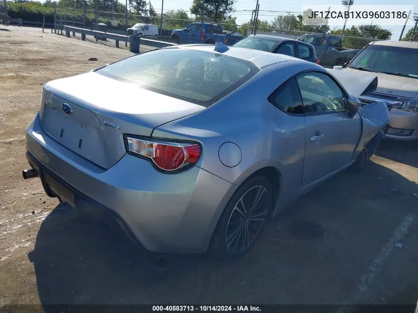 JF1ZCAB1XG9603186 2016 Subaru Brz Premium