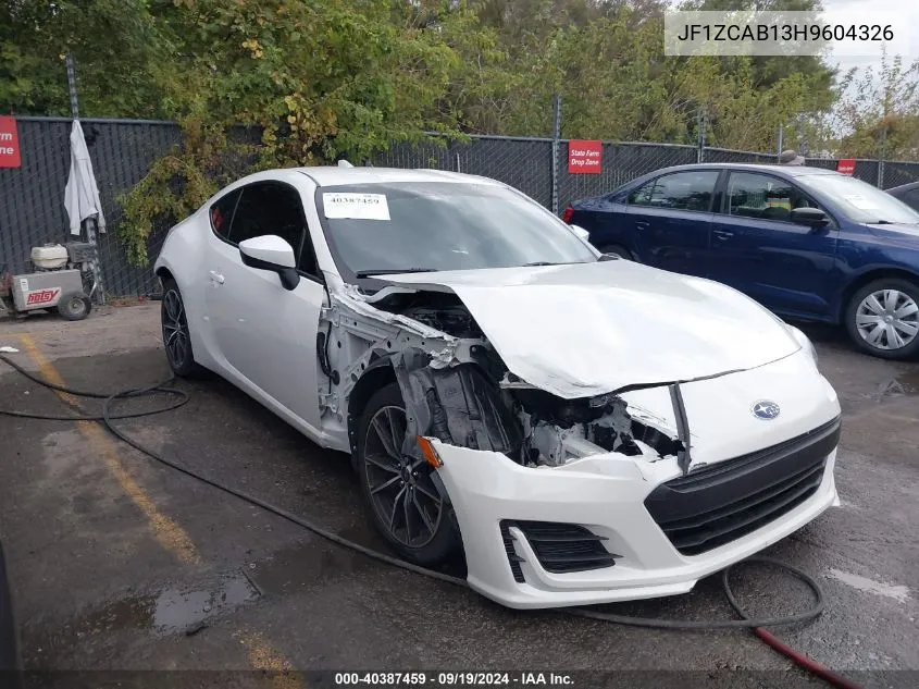 JF1ZCAB13H9604326 2017 Subaru Brz Premium