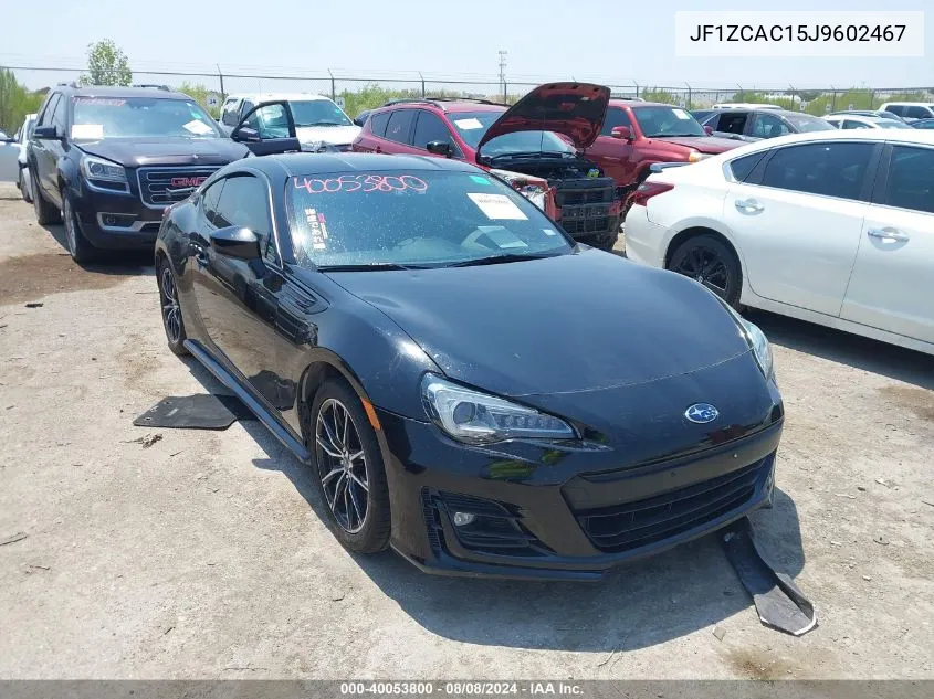 2018 Subaru Brz 2.0 Limited/Blue.series VIN: JF1ZCAC15J9602467 Lot: 40053800