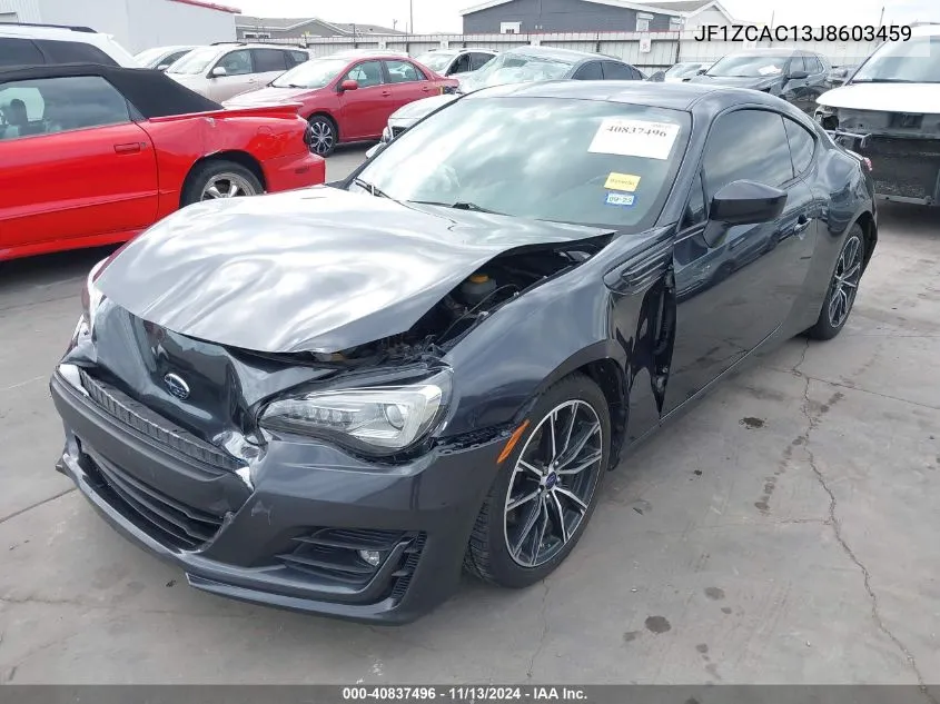 2018 Subaru Brz Limited VIN: JF1ZCAC13J8603459 Lot: 40837496