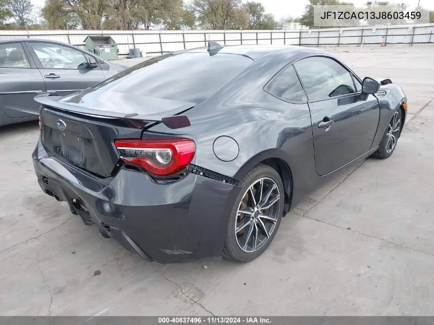 2018 Subaru Brz Limited VIN: JF1ZCAC13J8603459 Lot: 40837496