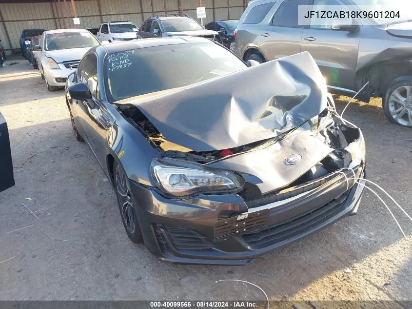 JF1ZCAB18K9601204 2019 Subaru Brz Premium