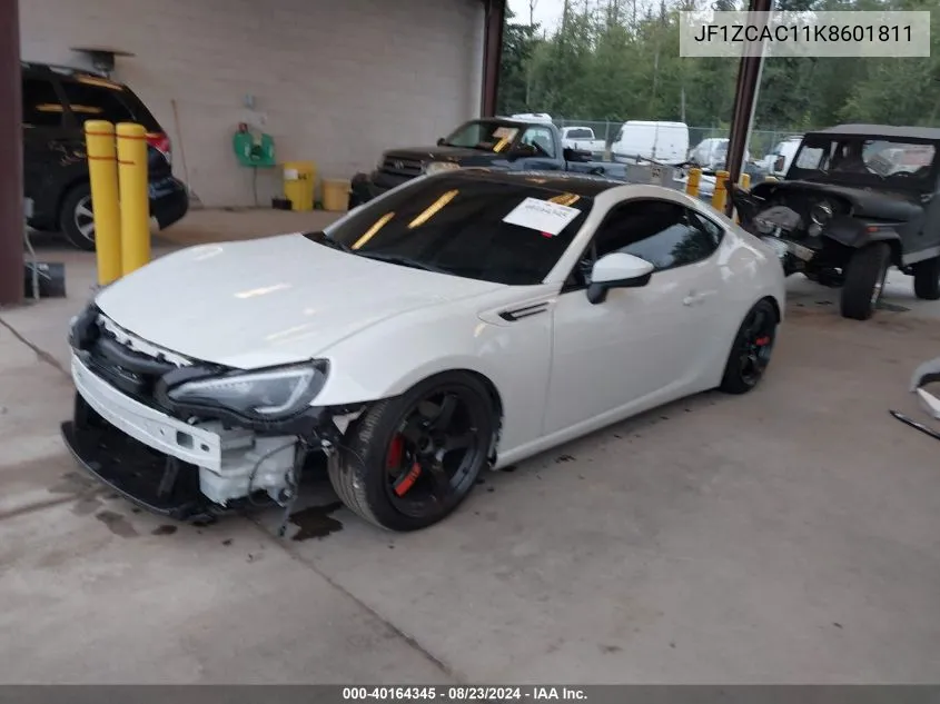 JF1ZCAC11K8601811 2019 Subaru Brz Limited