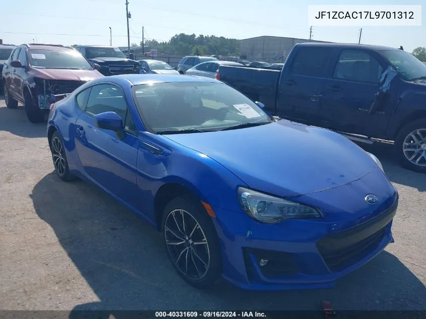 JF1ZCAC17L9701312 2020 Subaru Brz Limited