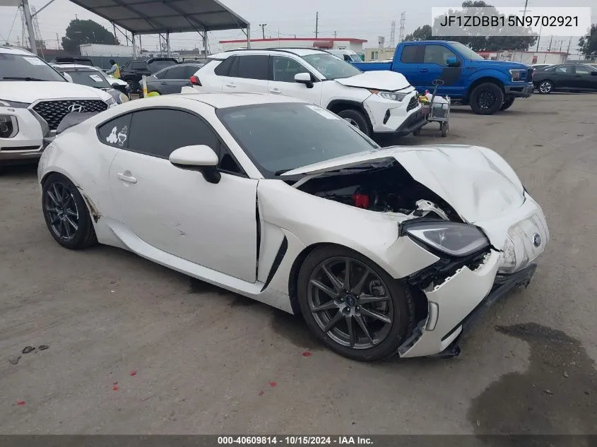 2022 Subaru Brz Premium VIN: JF1ZDBB15N9702921 Lot: 40609814