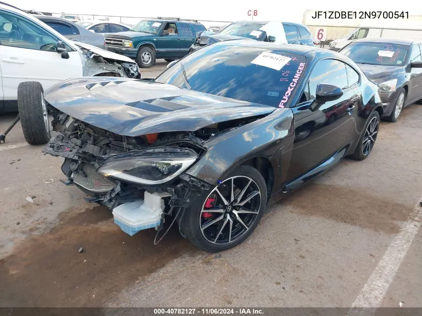 2022 Subaru Brz Limited VIN: JF1ZDBE12N9700541 Lot: 40782127