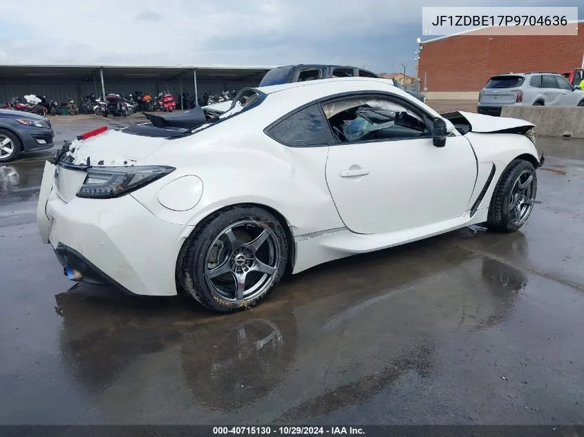 2023 Subaru Brz Limited VIN: JF1ZDBE17P9704636 Lot: 40715130