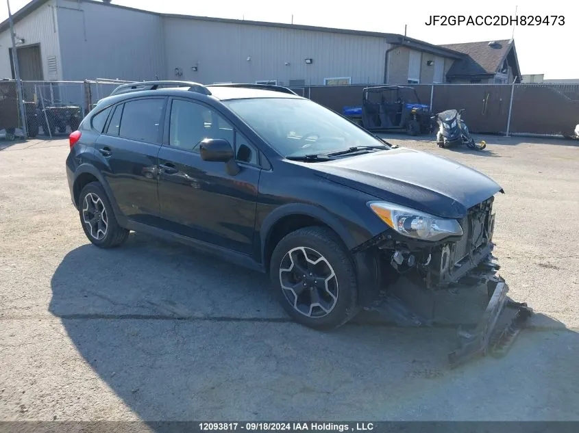 2013 Subaru Xv Crosstrek VIN: JF2GPACC2DH829473 Lot: 12093817