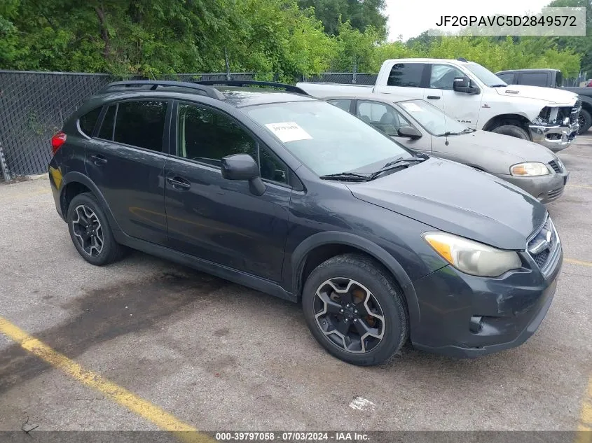 2013 Subaru Xv Crosstrek 2.0I Premium VIN: JF2GPAVC5D2849572 Lot: 39797058