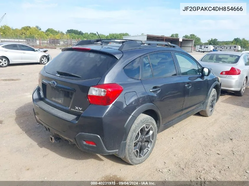 2013 Subaru Xv Crosstrek 2.0I Limited VIN: JF2GPAKC4DH854666 Lot: 40231973