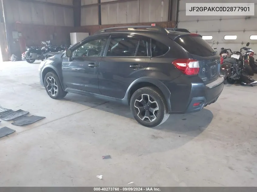 2013 Subaru Xv Crosstrek 2.0I Limited VIN: JF2GPAKC0D2877901 Lot: 40273760