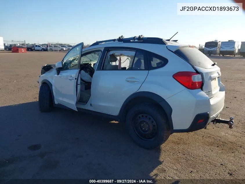 2013 Subaru Xv Crosstrek 2.0I Premium VIN: JF2GPACCXD1893673 Lot: 40399687