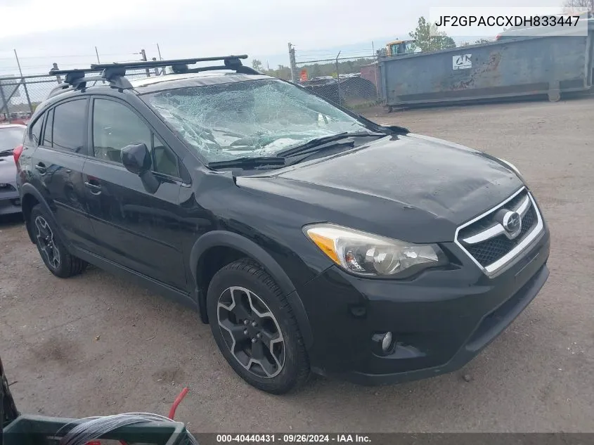 2013 Subaru Xv Crosstrek 2.0 Premium VIN: JF2GPACCXDH833447 Lot: 40440431