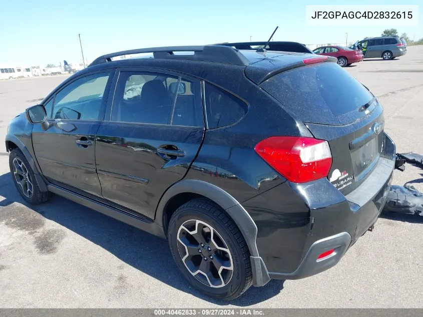 2013 Subaru Xv Crosstrek 2.0I Limited VIN: JF2GPAGC4D2832615 Lot: 40462833