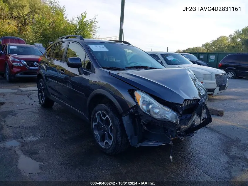 2013 Subaru Xv Crosstrek VIN: JF2GTAVC4D2831161 Lot: 40466242