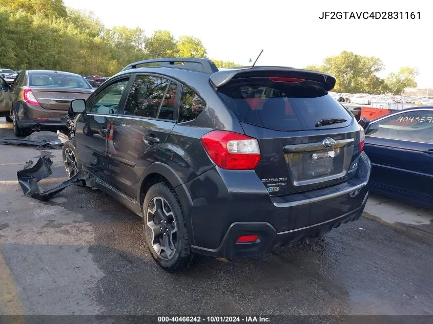 2013 Subaru Xv Crosstrek VIN: JF2GTAVC4D2831161 Lot: 40466242