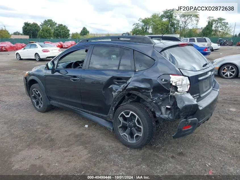 2013 Subaru Xv Crosstrek 2.0I Premium VIN: JF2GPACCXD2872638 Lot: 40490446