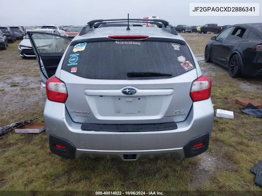 2013 Subaru Xv Crosstrek 2.0 Limited VIN: JF2GPAGCXD2886341 Lot: 40514022