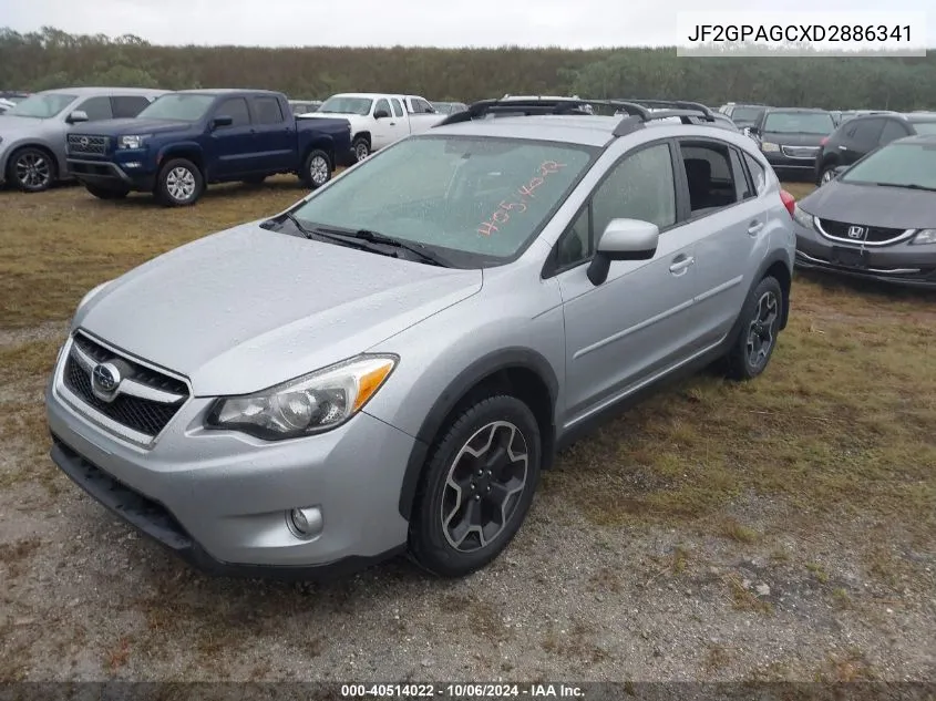 2013 Subaru Xv Crosstrek 2.0 Limited VIN: JF2GPAGCXD2886341 Lot: 40514022