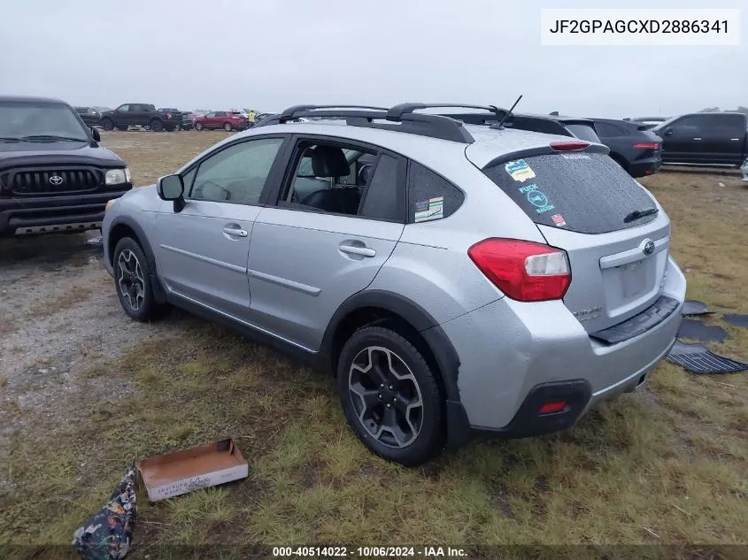 2013 Subaru Xv Crosstrek 2.0 Limited VIN: JF2GPAGCXD2886341 Lot: 40514022