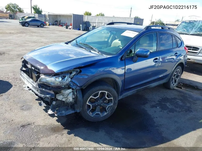 JF2GPAGC1D2216175 2013 Subaru Xv Crosstrek 2.0I Limited