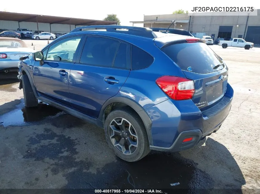 2013 Subaru Xv Crosstrek 2.0I Limited VIN: JF2GPAGC1D2216175 Lot: 40517955