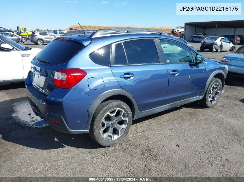 2013 Subaru Xv Crosstrek 2.0I Limited VIN: JF2GPAGC1D2216175 Lot: 40517955