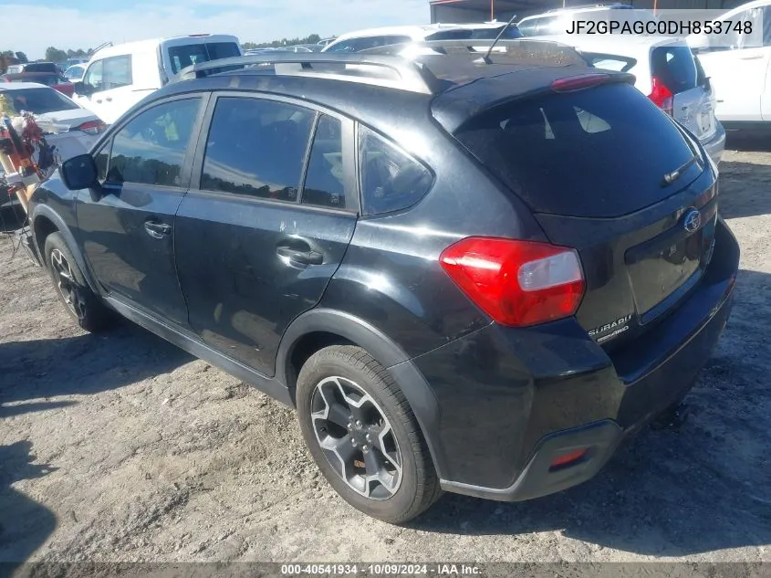 2013 Subaru Xv Crosstrek 2.0 Limited VIN: JF2GPAGC0DH853748 Lot: 40541934