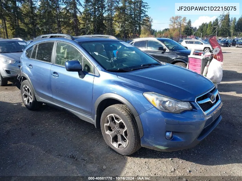 2013 Subaru Xv Crosstrek 2.0I Premium VIN: JF2GPAWC1D2215075 Lot: 40581770